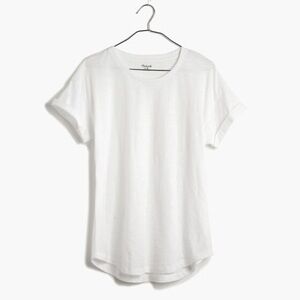 Madewell White Short Sleeve Tee